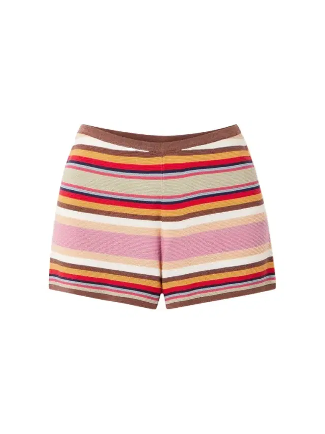 Playa Striped Knitted Shorts