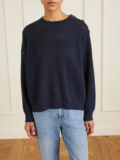 Brunello Cucinelli Waffle-knit Cashmere Sweater | Thumbnail 3 Brunello Cucinelli Waffle-knit Cashmere Sweater | Thumbnail 3