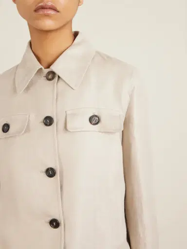 Brunello Cucinelli Linen-twill Jacket | Thumbnail 5