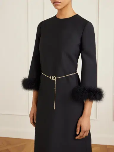 Valentino Garavani Vlogo Gold-tone Belt | Thumbnail 2 Valentino Garavani Vlogo Gold-tone Belt | Thumbnail 2