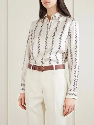 Gabriela Hearst Elster Textured-leather Belt | Thumbnail 2 Gabriela Hearst Elster Textured-leather Belt | Thumbnail 2