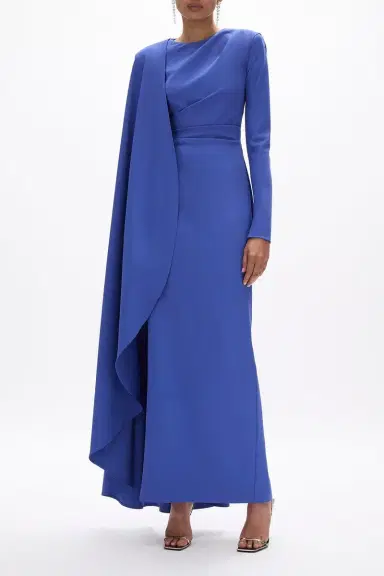 RACHEL GILBERT Dion Cape Gown | Thumbnail 2 RACHEL GILBERT Dion Cape Gown | Thumbnail 2