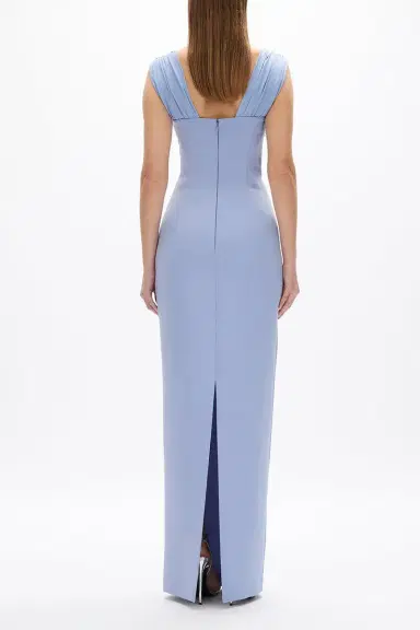 RACHEL GILBERT Malia Gown - Blue | Thumbnail 5 RACHEL GILBERT Malia Gown - Blue | Thumbnail 5