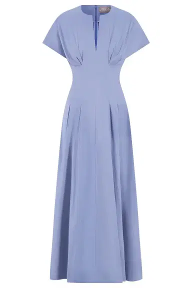 Lela Rose Smocked Back Dress | Thumbnail 1