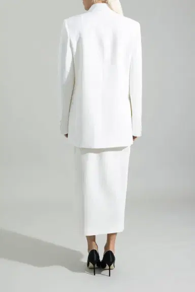 Victoria Beckham Tailored Belt Jacket | Thumbnail 4