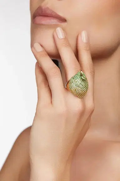 FULLORD Yellow Sapphire Eden Lemon Ring | Thumbnail 2