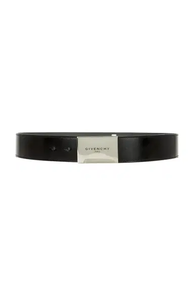 Givenchy Metal Plaque Belt 40mm | Thumbnail 1 Givenchy Metal Plaque Belt 40mm | Thumbnail 1
