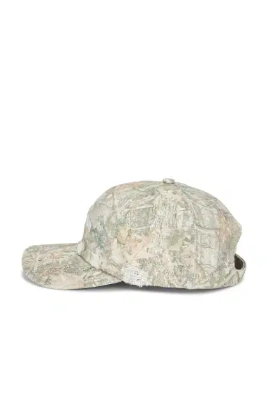 Museum of Peace and Quiet Wordmark Camo Dad Hat | Thumbnail 6