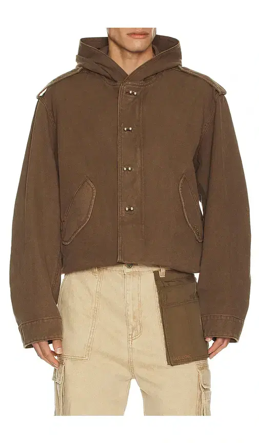 Folded Shortened Jacket