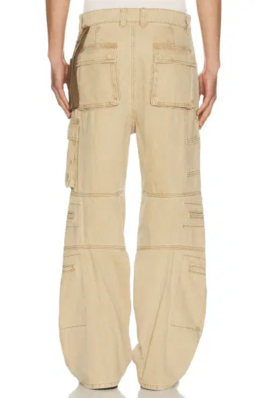 We11Done Washed Cargo Trousers | Thumbnail 5
