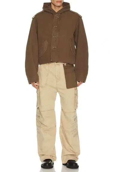 We11Done Washed Cargo Trousers | Thumbnail 6