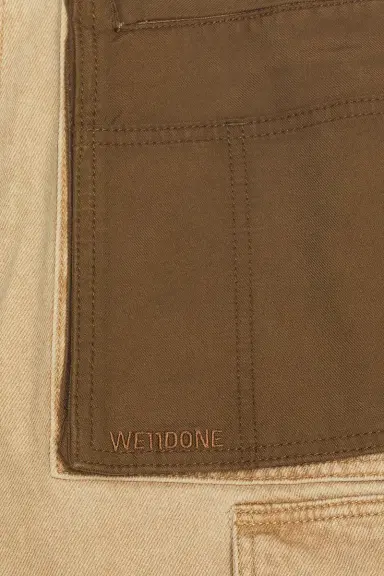 We11Done Washed Cargo Trousers | Thumbnail 8