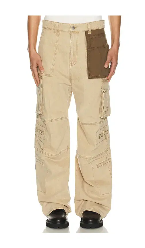 Washed Cargo Trousers