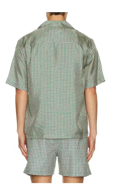 Simkhai Clarke Printed Silk Shirt | Thumbnail 2 Simkhai Clarke Printed Silk Shirt | Thumbnail 2