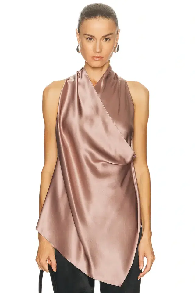 Helmut Lang Drape Cowl Top