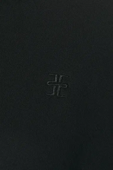 ÉTERNE Zip-up Polo Sweatshirt | Thumbnail 5