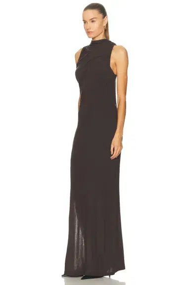 Helmut Lang Wind Maxi Dress | Thumbnail 3 Helmut Lang Wind Maxi Dress | Thumbnail 3