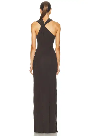 Helmut Lang Wind Maxi Dress | Thumbnail 4 Helmut Lang Wind Maxi Dress | Thumbnail 4