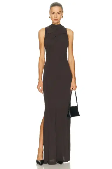 Helmut Lang Wind Maxi Dress | Thumbnail 1 Helmut Lang Wind Maxi Dress | Thumbnail 1