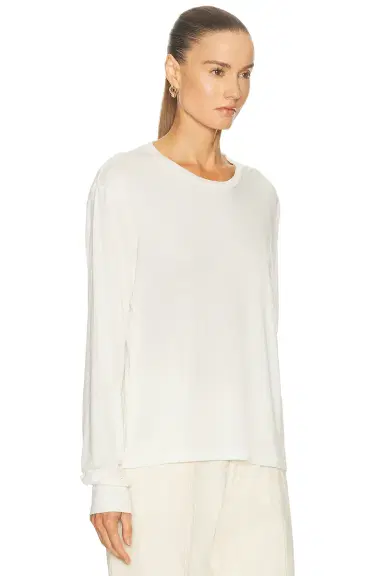 ÉTERNE Long Sleeve Boyfriend Top | Thumbnail 2 ÉTERNE Long Sleeve Boyfriend Top | Thumbnail 2