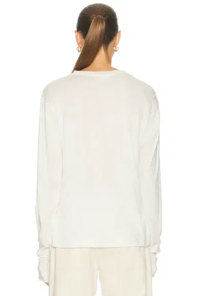 ÉTERNE Long Sleeve Boyfriend Top | Thumbnail 3 ÉTERNE Long Sleeve Boyfriend Top | Thumbnail 3