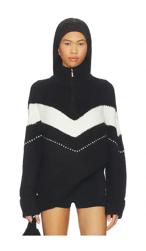 Arden Chevron Color Block Sweater