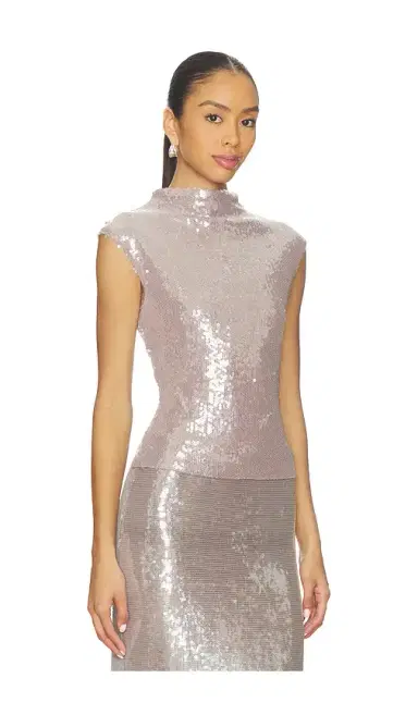 Elodie the Label Sabrina Sequin Top | Thumbnail 2