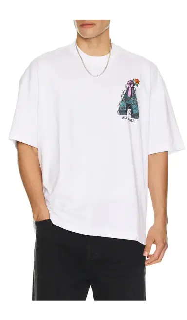 ALLSAINTS Defiance Crew Tee | Thumbnail 2 ALLSAINTS Defiance Crew Tee | Thumbnail 2