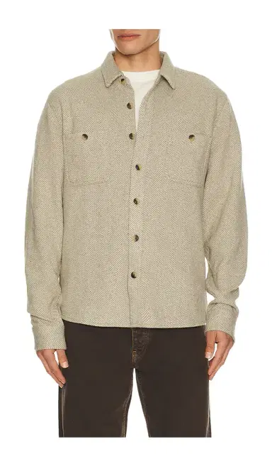 Marine Layer Pacifica Stretch Twill Overshirt | Thumbnail 1