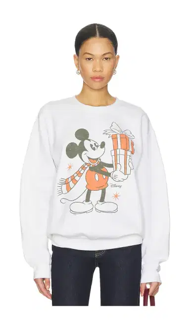Junk Food Mickey Presents Sweatshirt | Thumbnail 1 Junk Food Mickey Presents Sweatshirt | Thumbnail 1