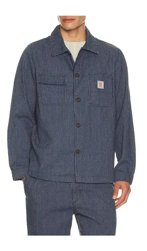 Hickory Stripe Work Shirt