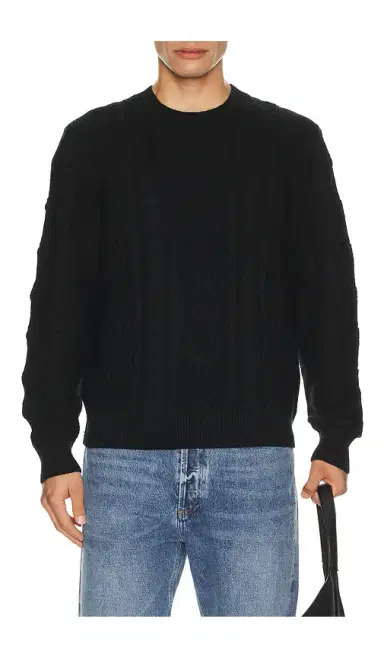Asher Andre Cable Knit Sweater | Thumbnail 1