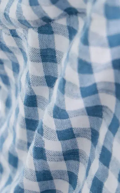All That Remains Juliette Gingham Seersucker Cotton Mini Halter Dress | Thumbnail 5