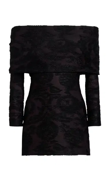 Etro Flocked Stretch-Velvet Longline Top | Thumbnail 1 Etro Flocked Stretch-Velvet Longline Top | Thumbnail 1