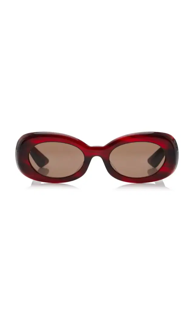 x Oliver Peoples 1992C Acetate Round-Frame Acetate Sunglasses x Oliver Peoples 1992C Acetate Round-Frame Acetate Sunglasses