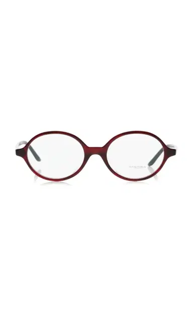 Khaite x Oliver Peoples 2000RX Round-Frame Acetate Glasses | Thumbnail 2
