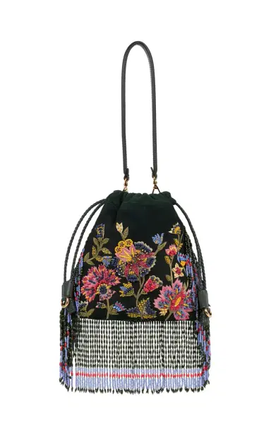 Etro Small Kalispera Shoulder Bag with Fringe | Thumbnail 1