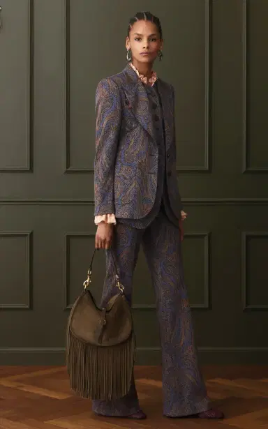 Etro Printed Cotton-Blend Vest | Thumbnail 2