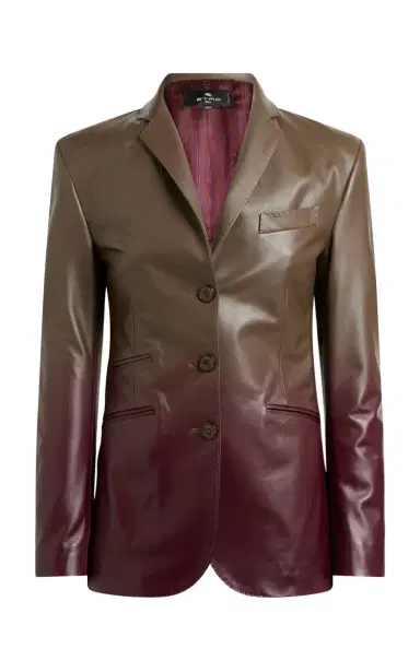 Etro Ombré Leather Blazer | Thumbnail 1
