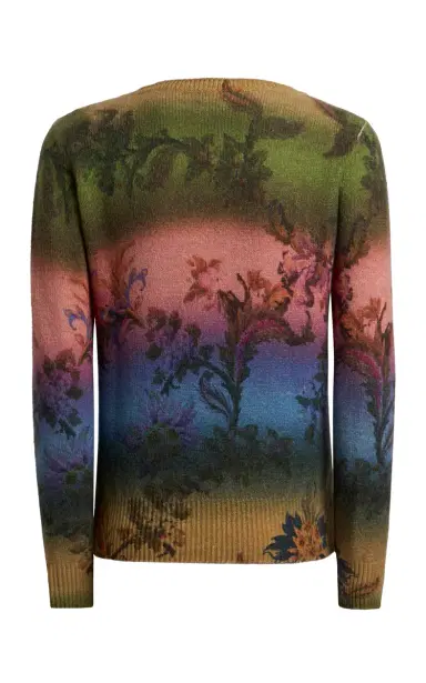 Etro Printed Wool Sweater | Thumbnail 5 Etro Printed Wool Sweater | Thumbnail 5