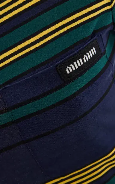 Miu Miu Striped Cotton Jersey T-Shirt | Thumbnail 5