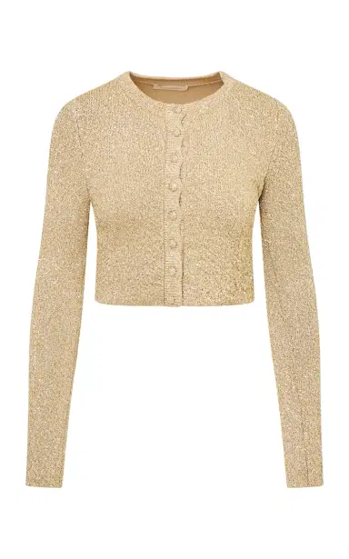 LoveShackFancy Ferra Sequined Cardigan | Thumbnail 4