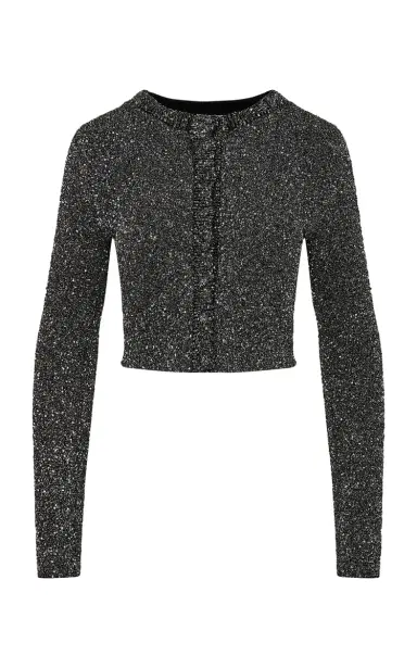 LoveShackFancy Ferra Sequined Cardigan | Thumbnail 5