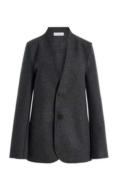 Marie Adam-Leenaerdt Base Classic Single-Breasted Wool Blazer | Thumbnail 6