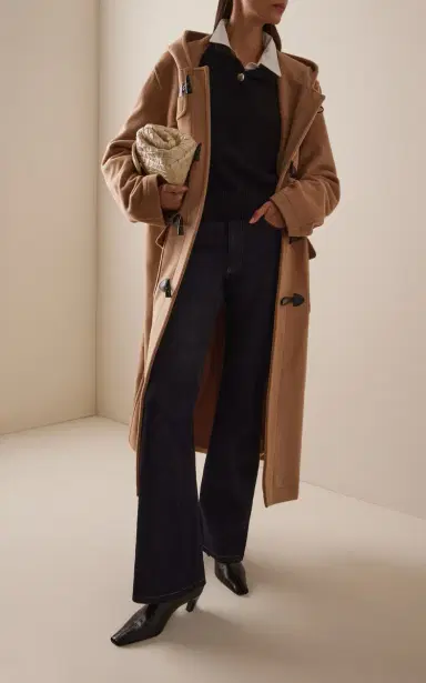 Marie Adam-Leenaerdt Multifunctional Wool Duffle Coat | Thumbnail 2