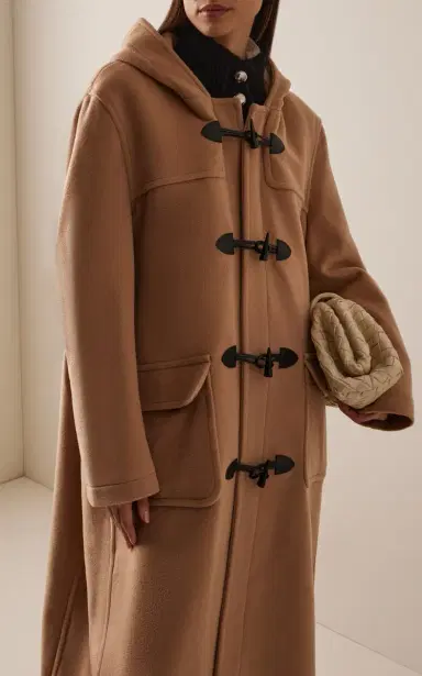 Marie Adam-Leenaerdt Multifunctional Wool Duffle Coat | Thumbnail 3
