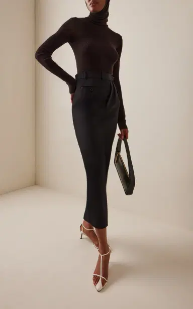 Marie Adam-Leenaerdt Wool-Silk Balaclava Sweater | Thumbnail 3