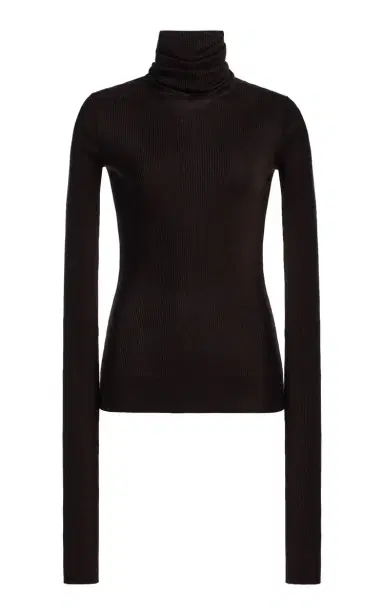 Marie Adam-Leenaerdt Wool-Silk Balaclava Sweater | Thumbnail 1
