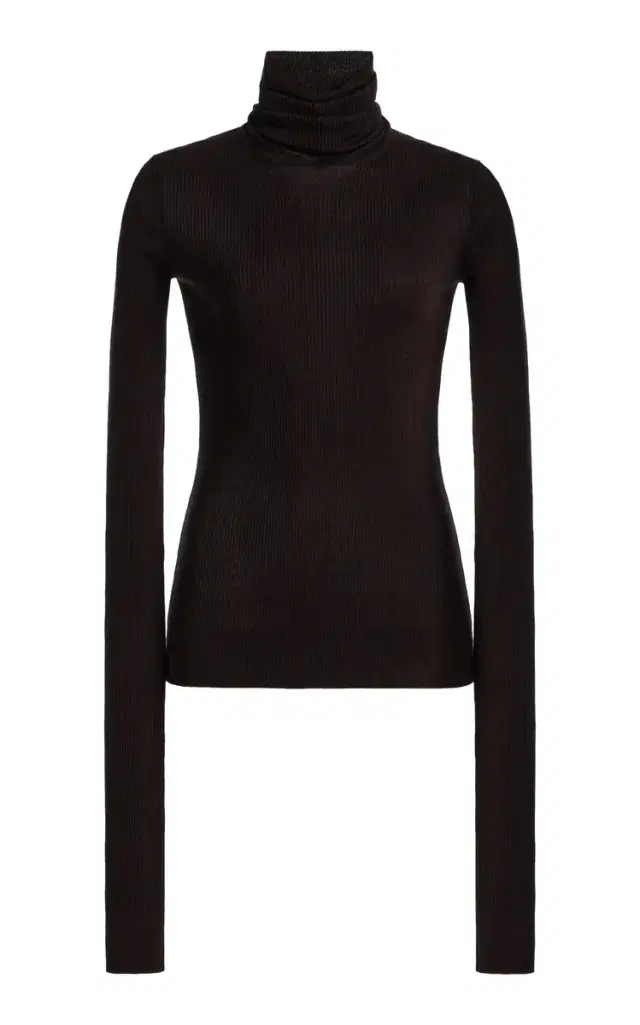 Marie Adam-Leenaerdt Wool-Silk Balaclava Sweater