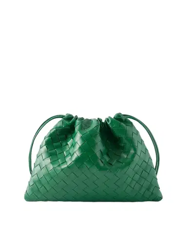 Bottega Veneta Dustbag Small Intrecciato Leather Pouch | Thumbnail 1 Bottega Veneta Dustbag Small Intrecciato Leather Pouch | Thumbnail 1